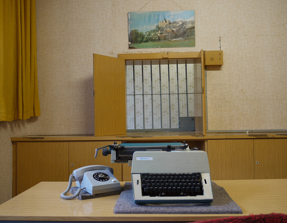 Large typewriter room
