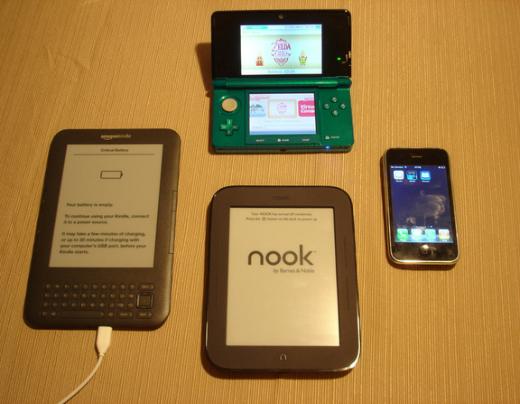 Large e book readers