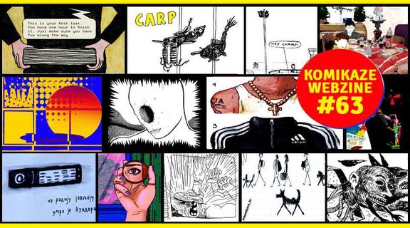 Homepage comic strip webzine komikaze 63 flayer 2