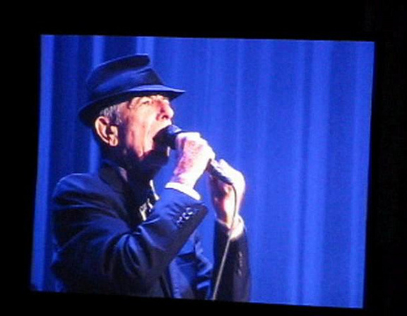 Large leonard cohen