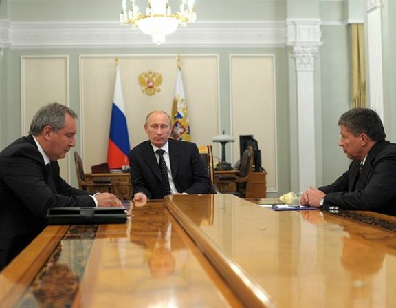 Large putin  rogozin  popovkin august 2012