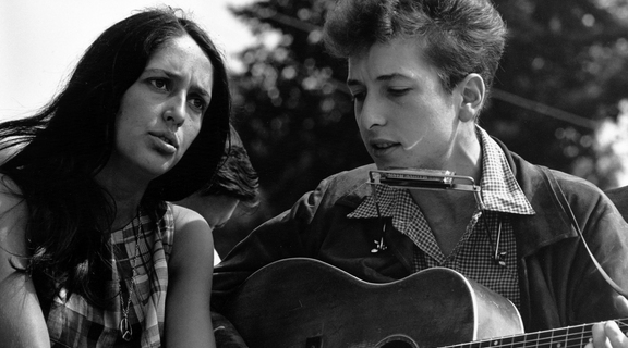 Homepage joan baez bob dylan