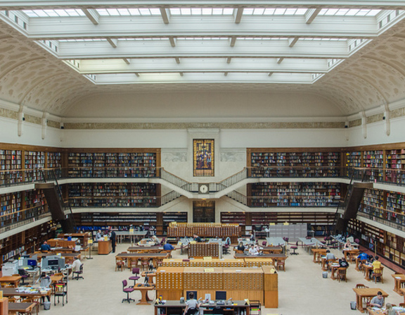 Large new south wales library