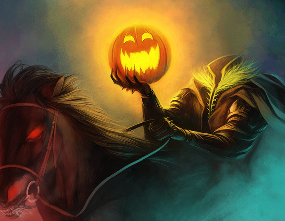 Large headless horseman