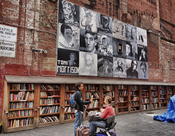 Large bookstore