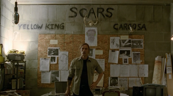 Homepage true detective screenshot